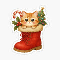 Grumpy Cat Christmas Tree Funny Holiday