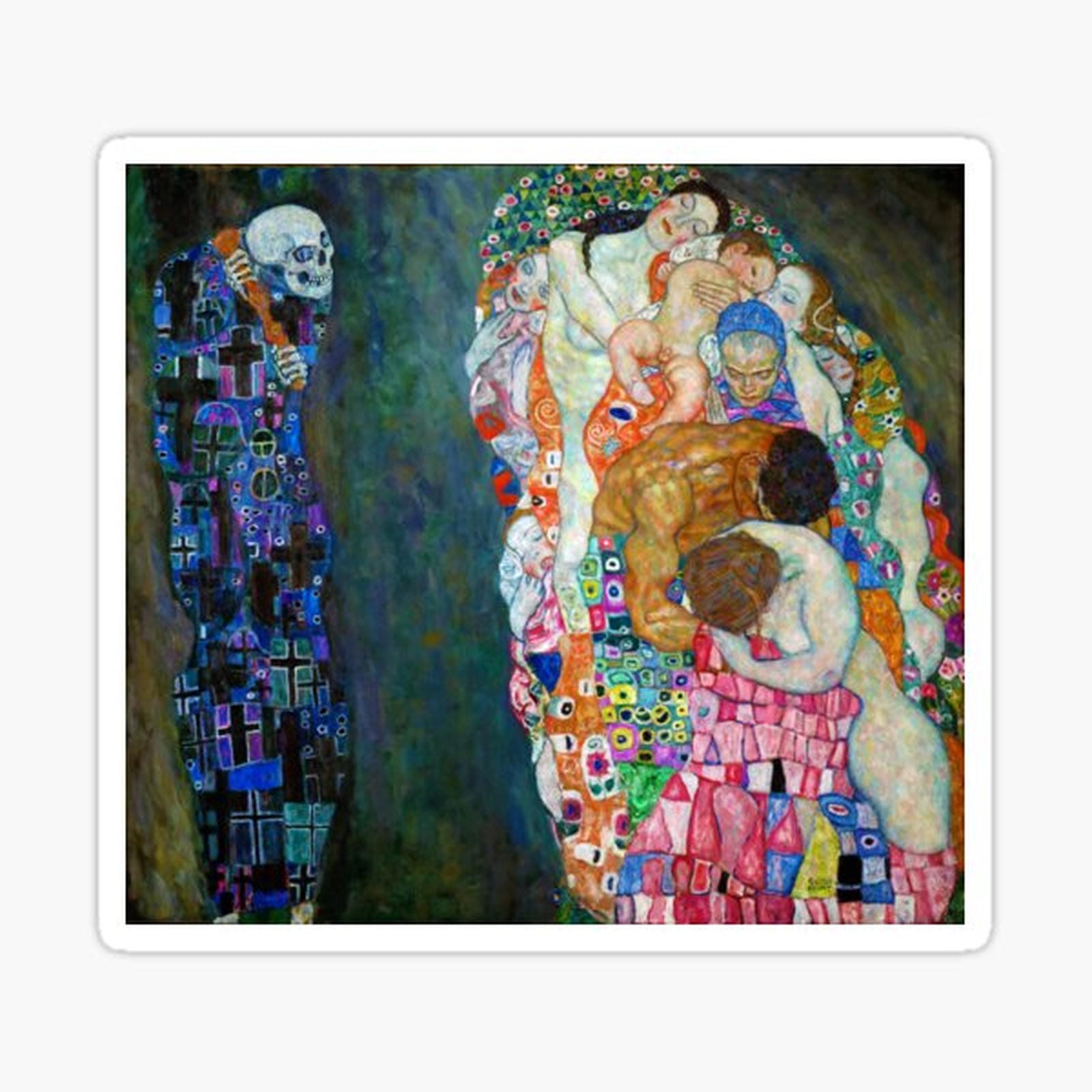 Gustav Klimt - Death and Life