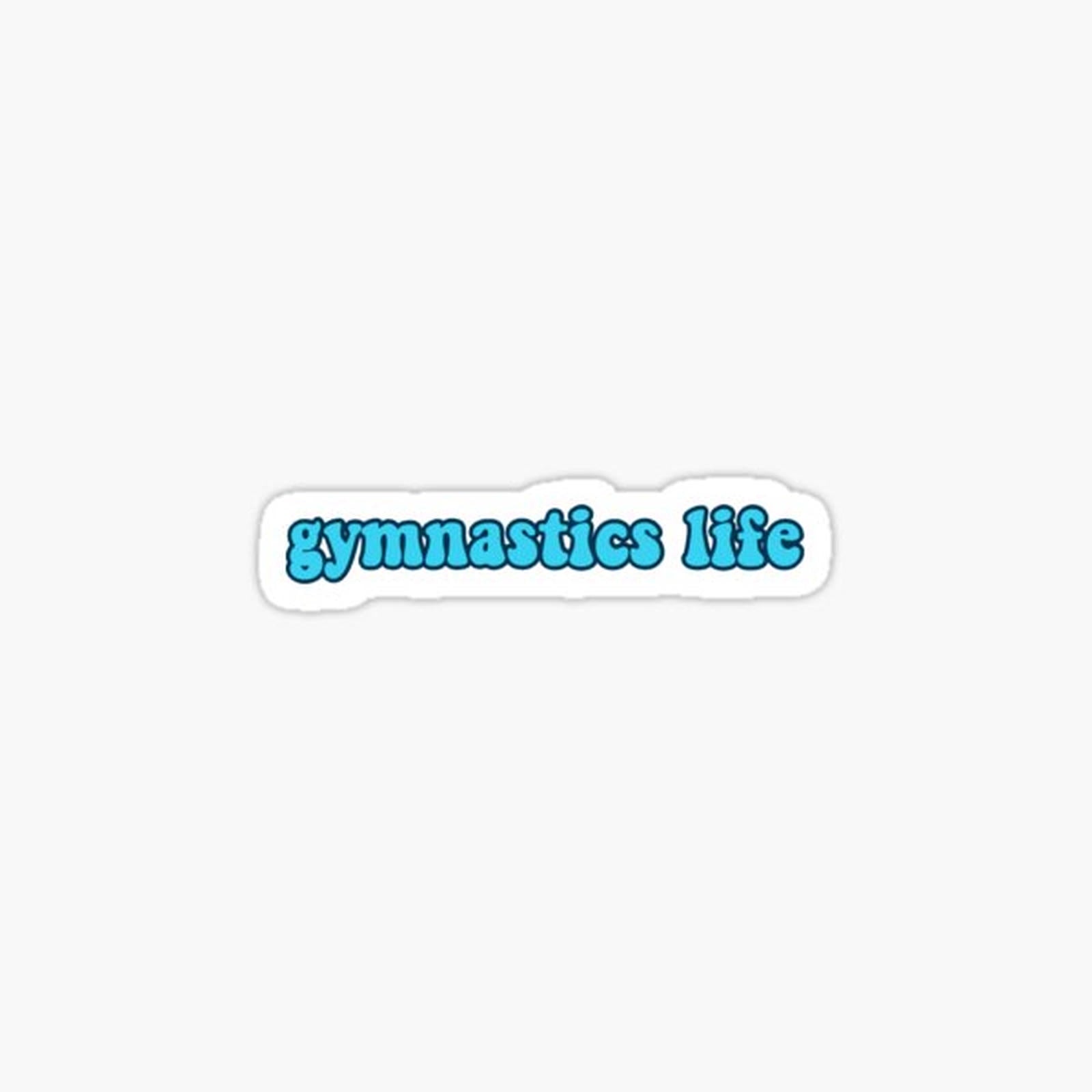 gymnastics life blue