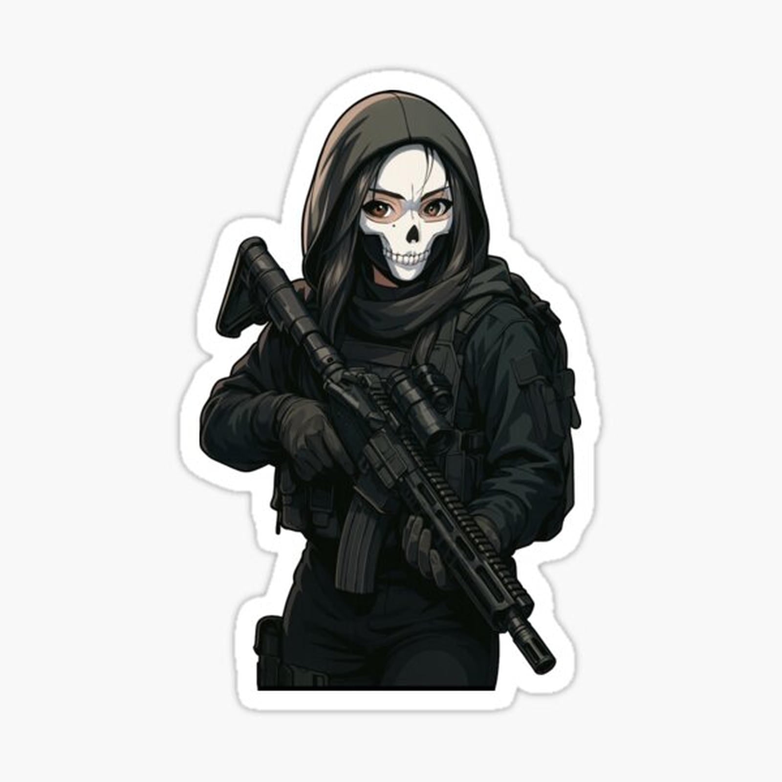 Halloween machine gun Girl