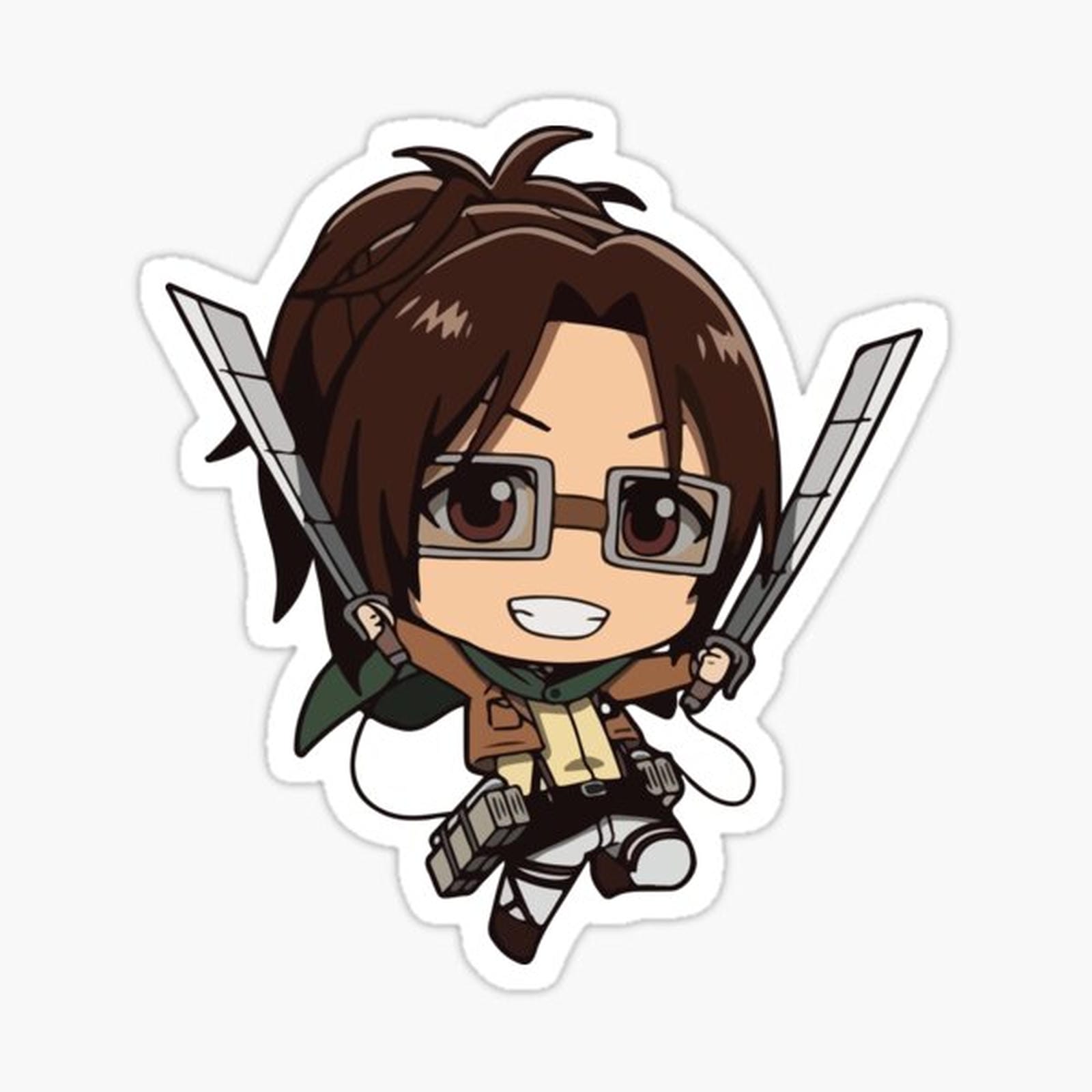 Hange Zoe Attack on Titan anime