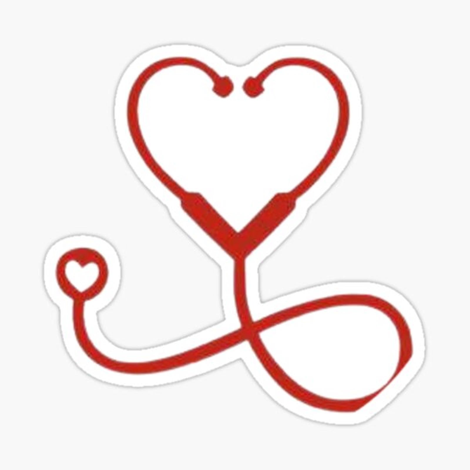 heart shaped medicine stickers