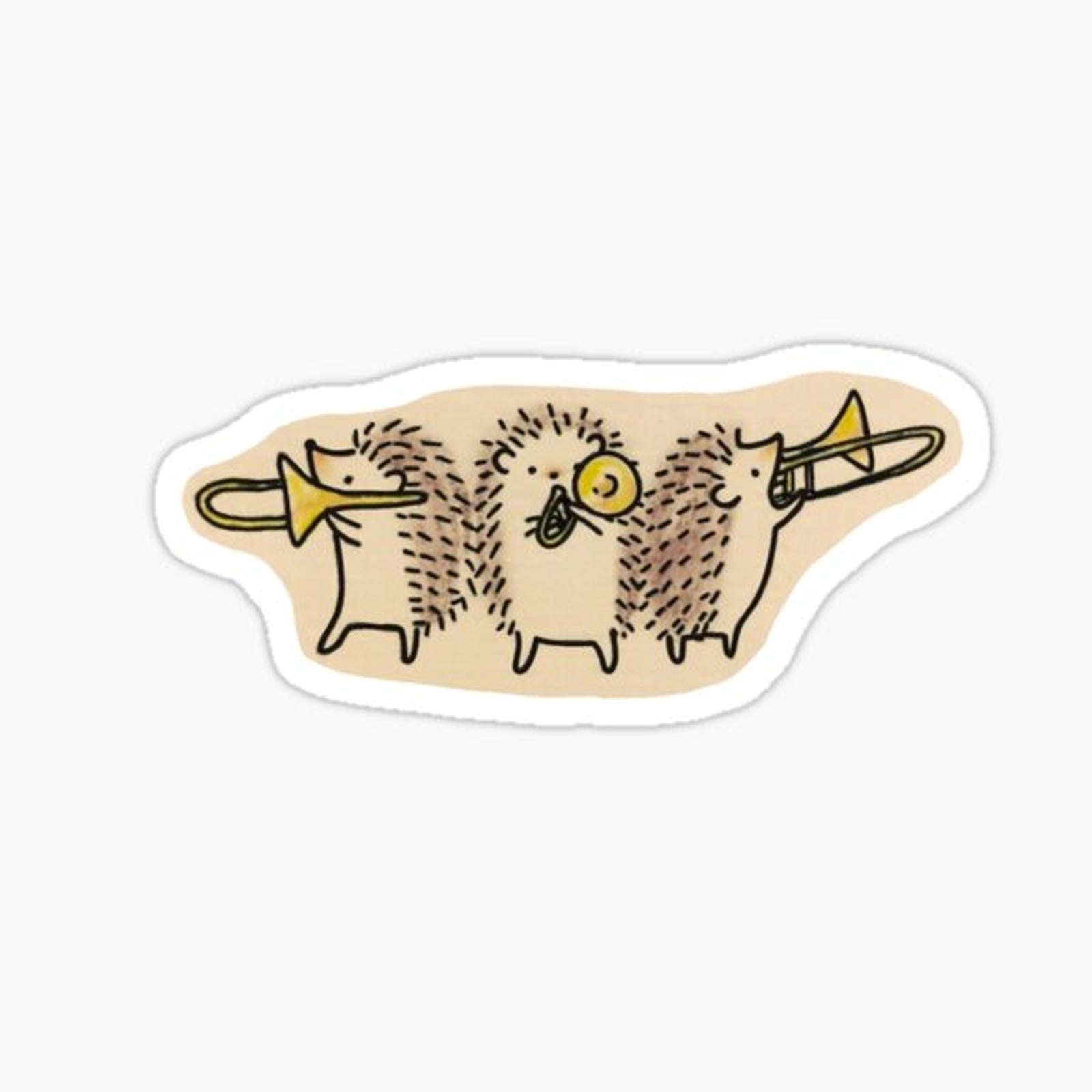 Hedgehogs on trombone