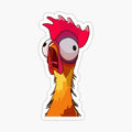 Hei Hei screaming