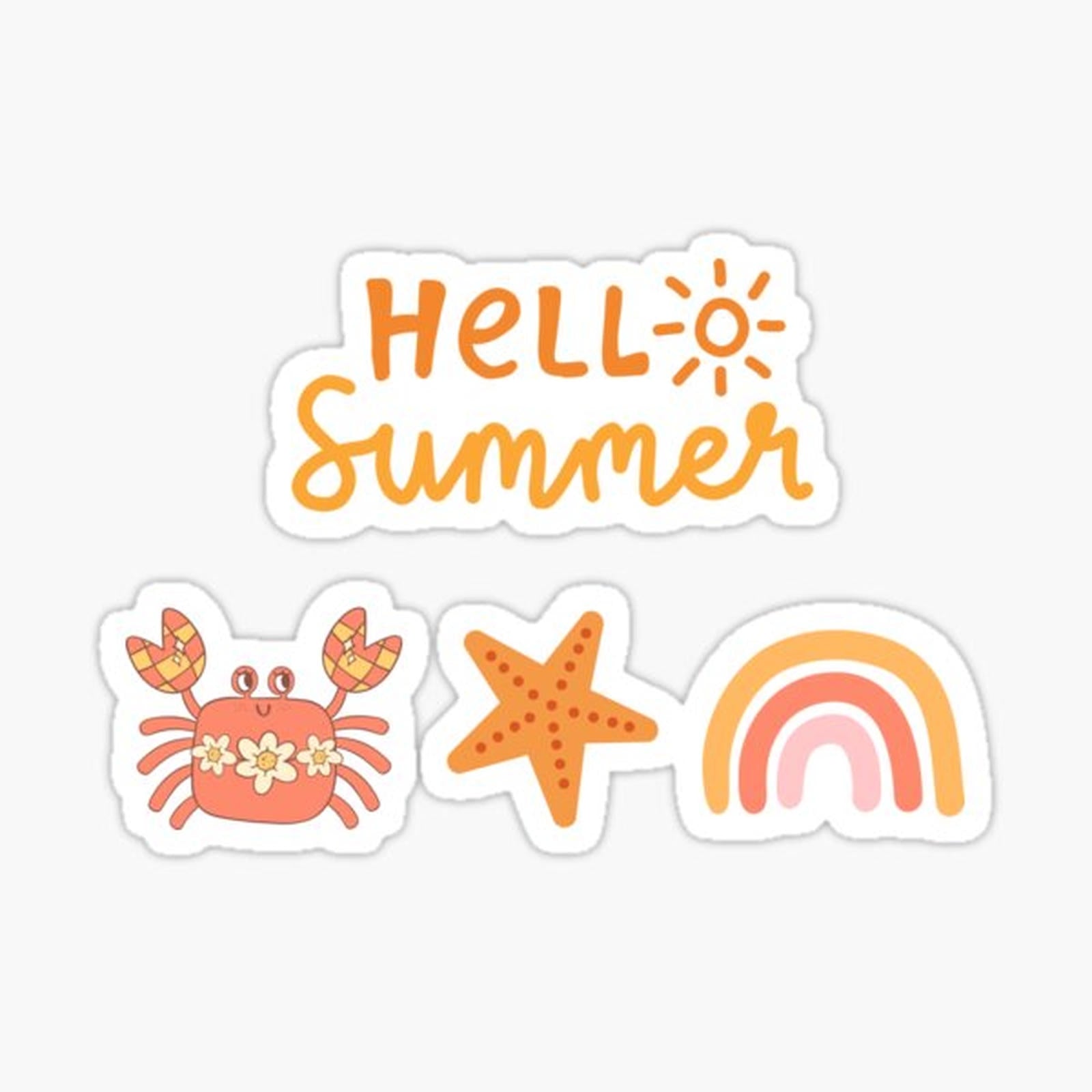 Hello Summer – Fun and Colorful Summer Graphic Design
