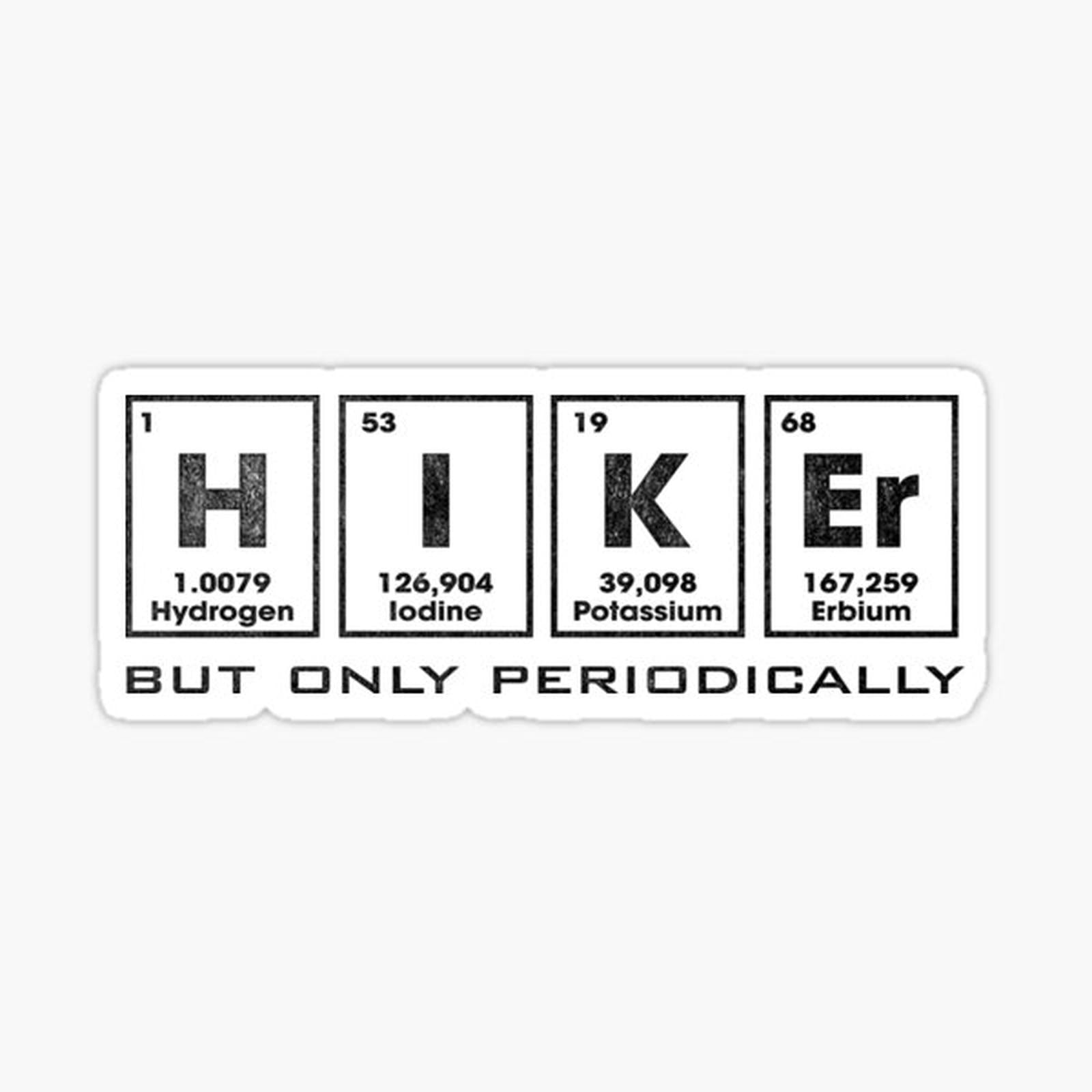 Hiker but only periodically