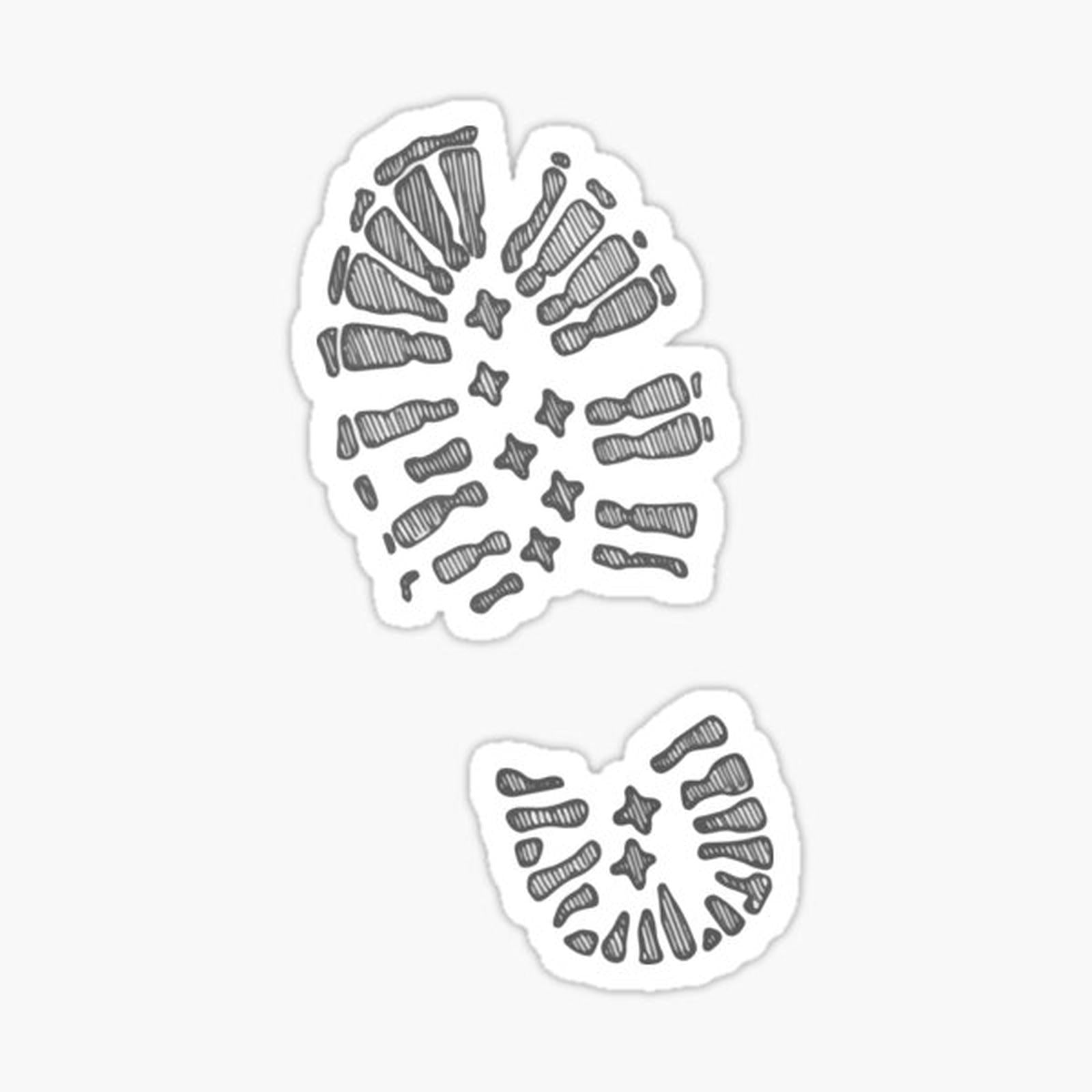 hiking bootprint