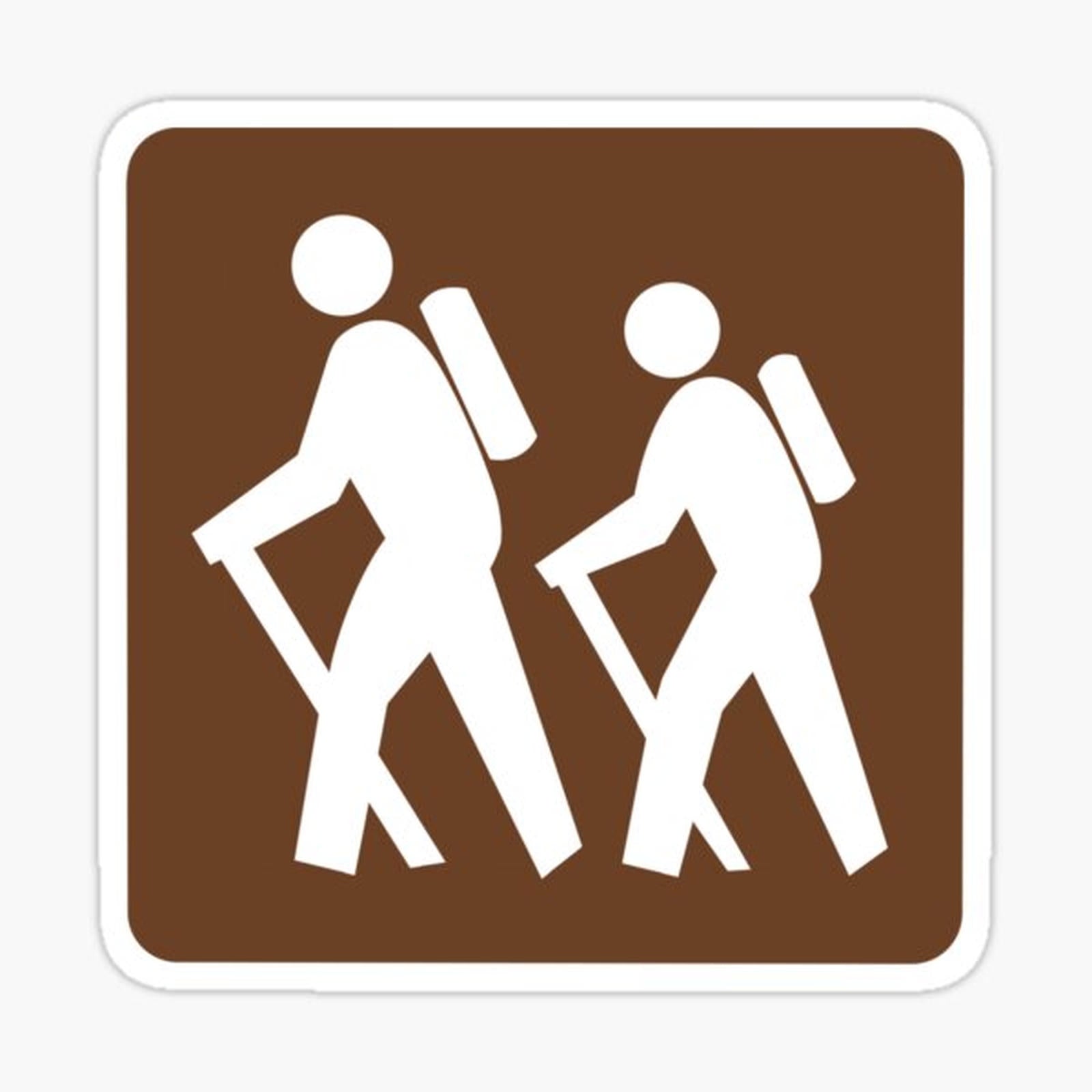 Hiking Trail Sign