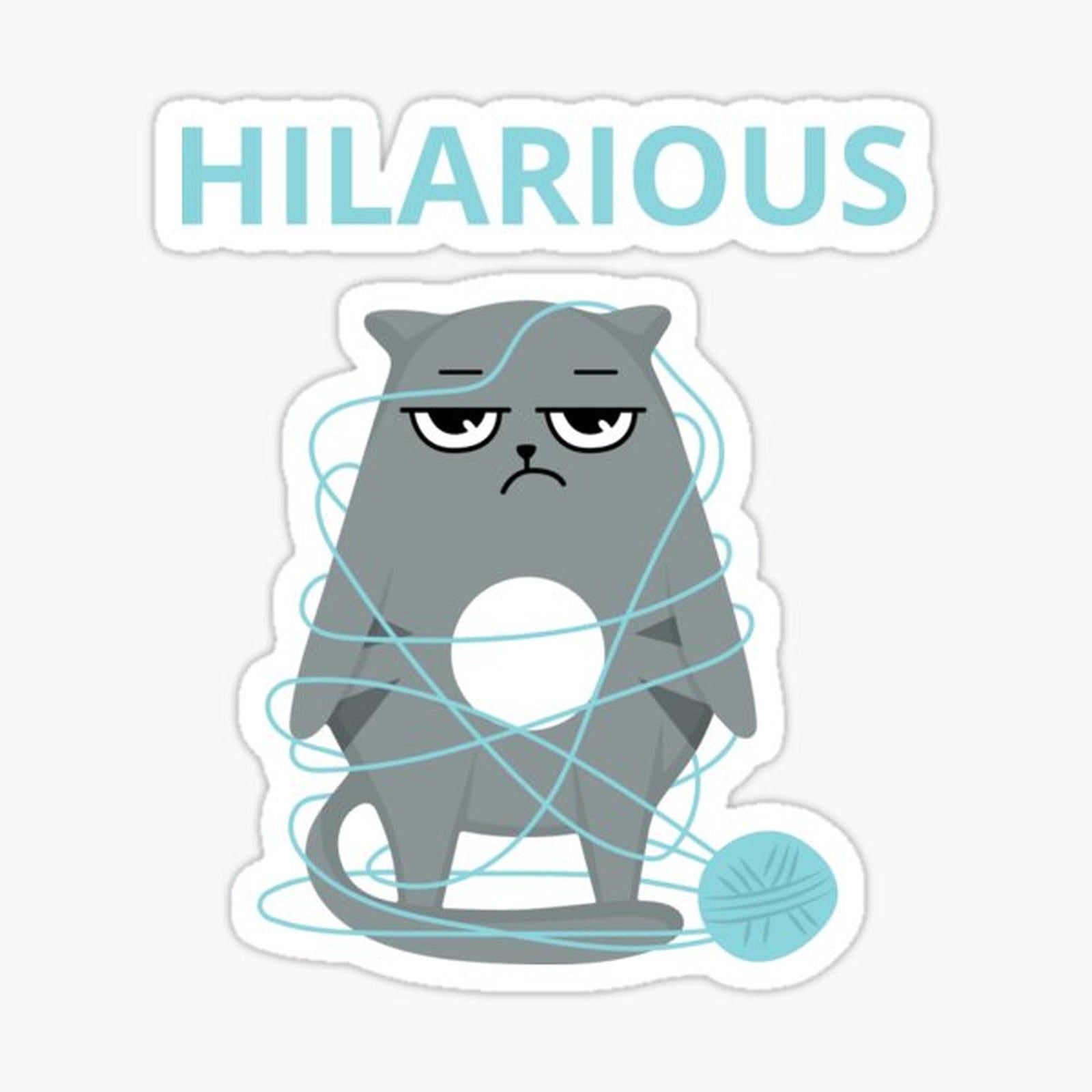 hilarious is the opposite