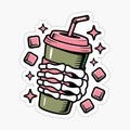 Holding Coffee Cup
