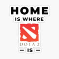 Home is where DOTA 2 is