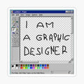 I am a graphic designer