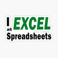 I Excel at Spreadsheets