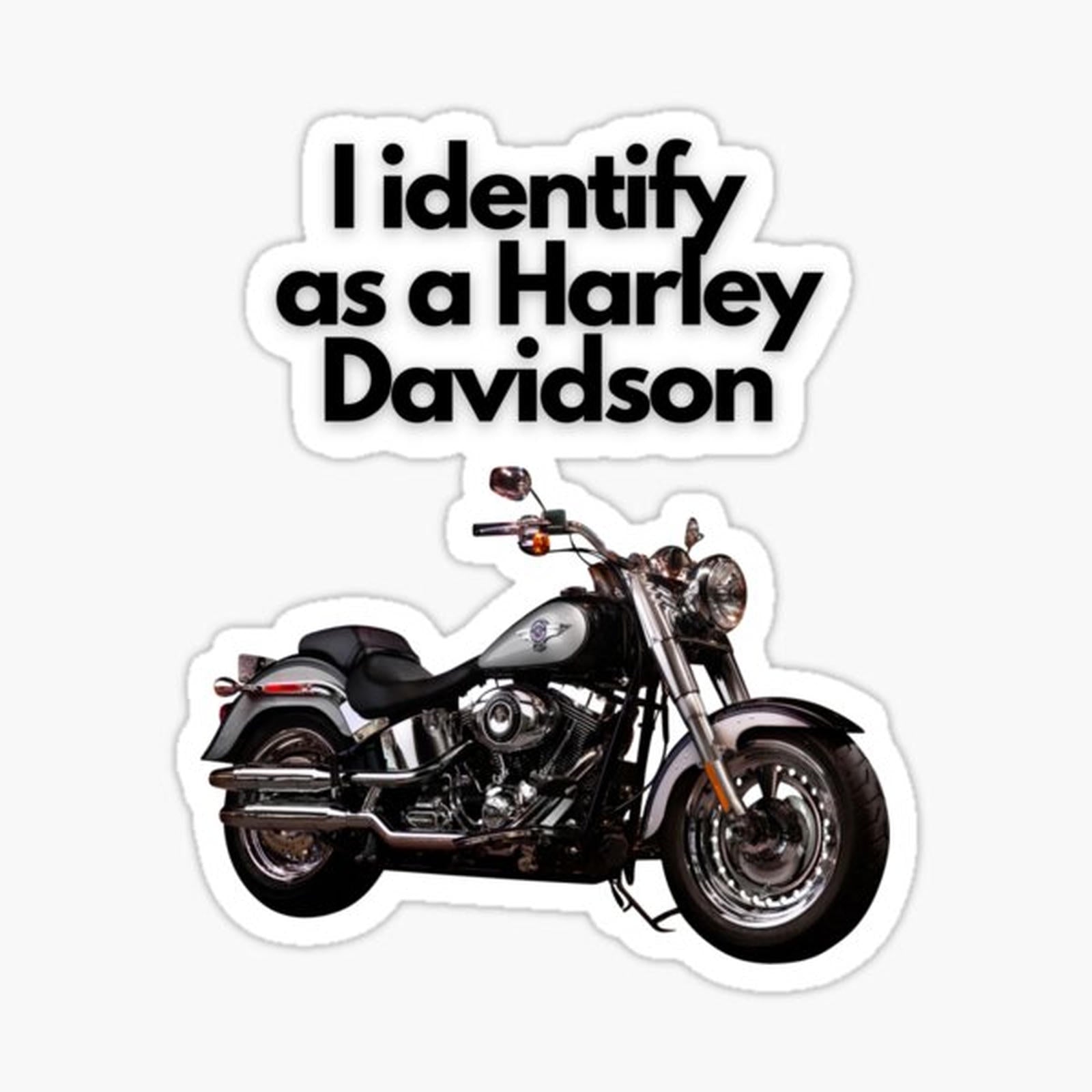 I identify as a Harley Davidson