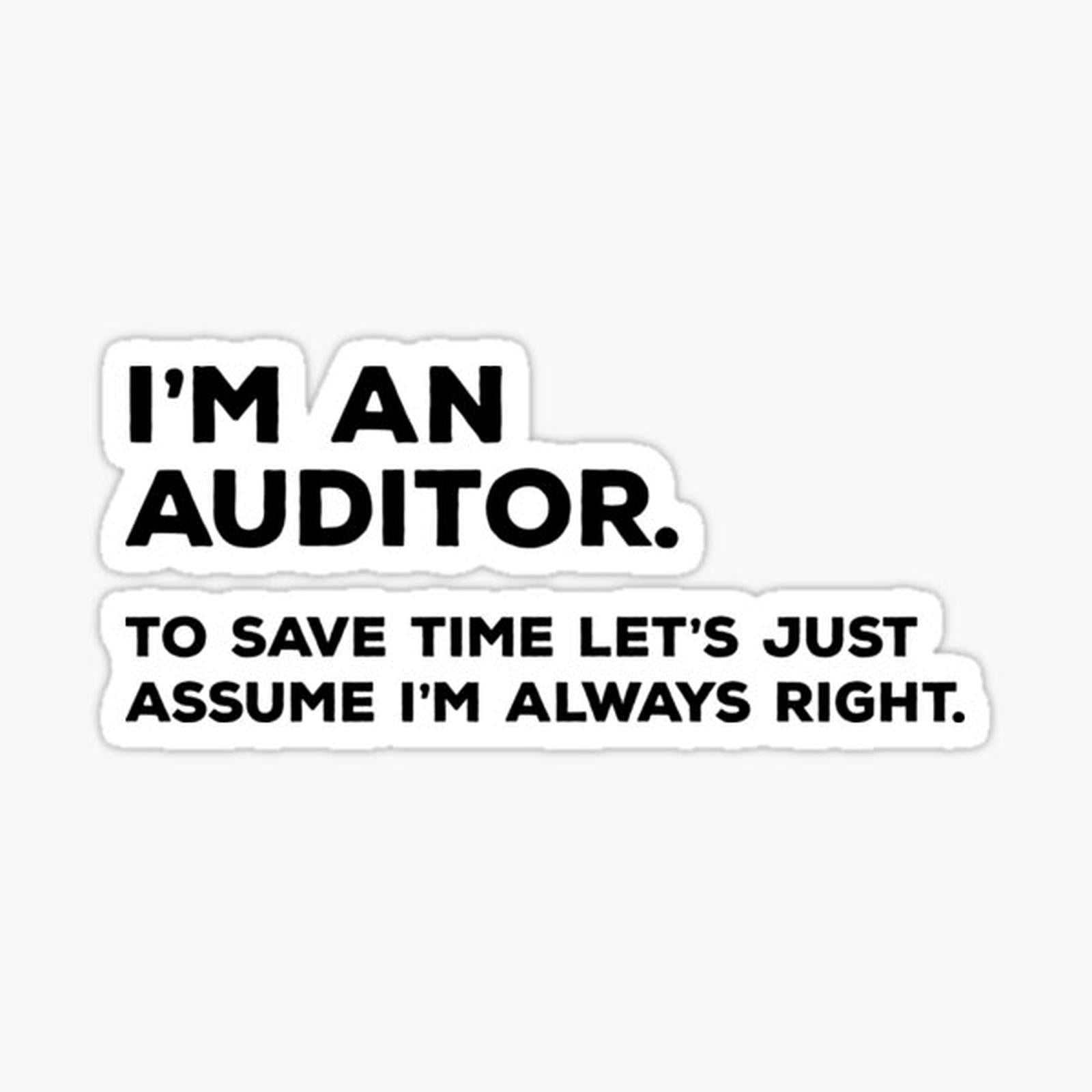 I'm An Auditor