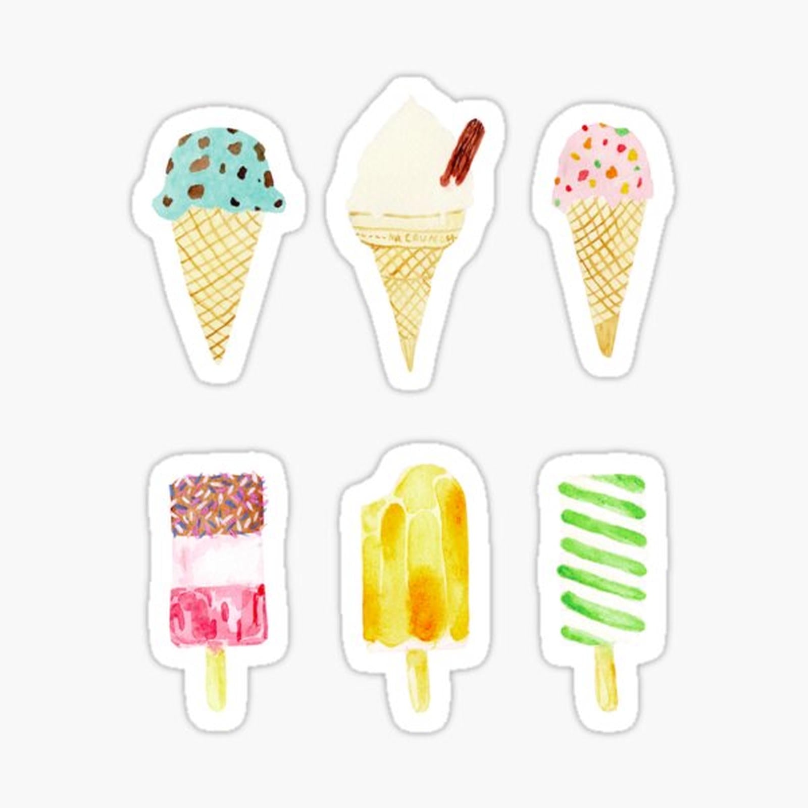 ice cream selection