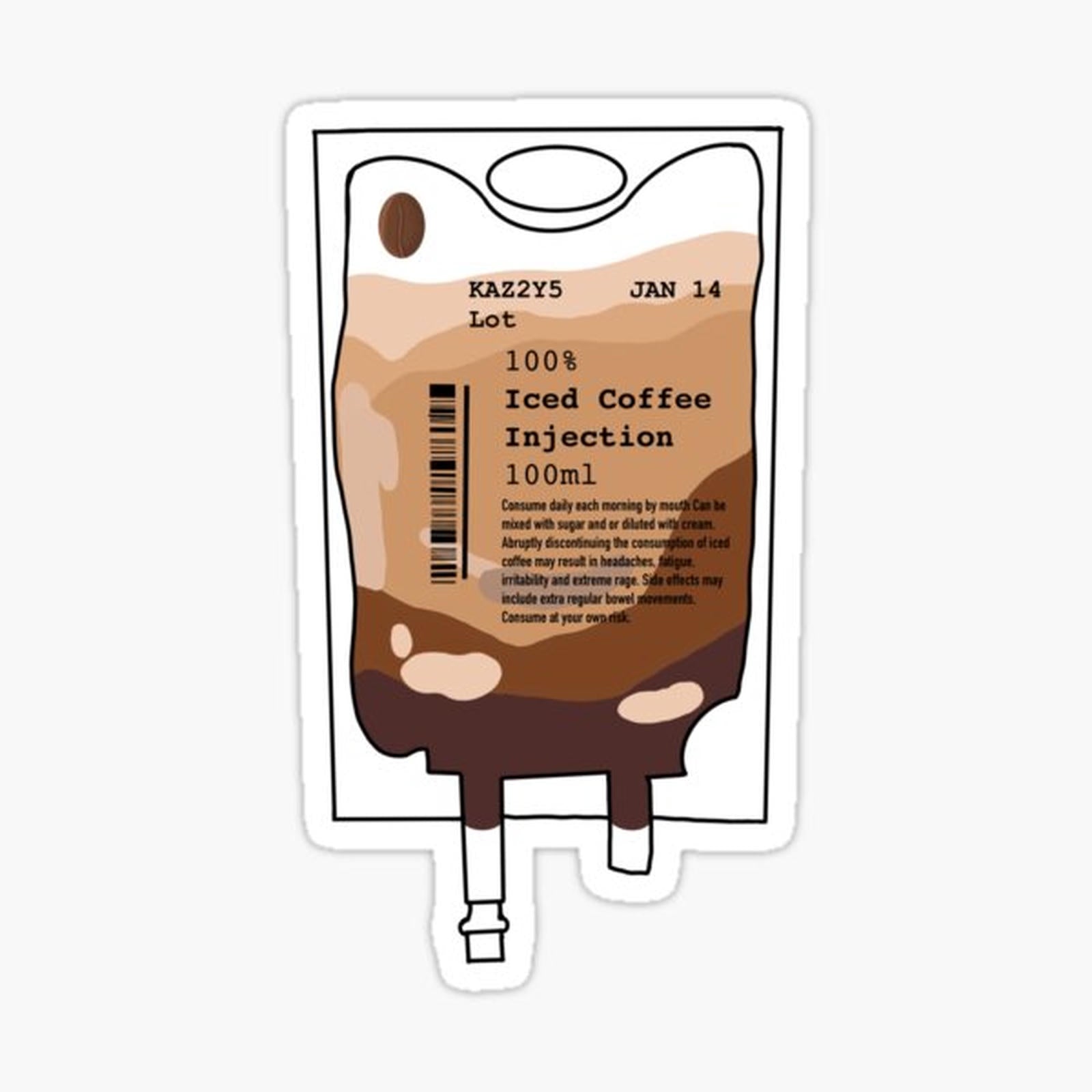 Iced coffee IV