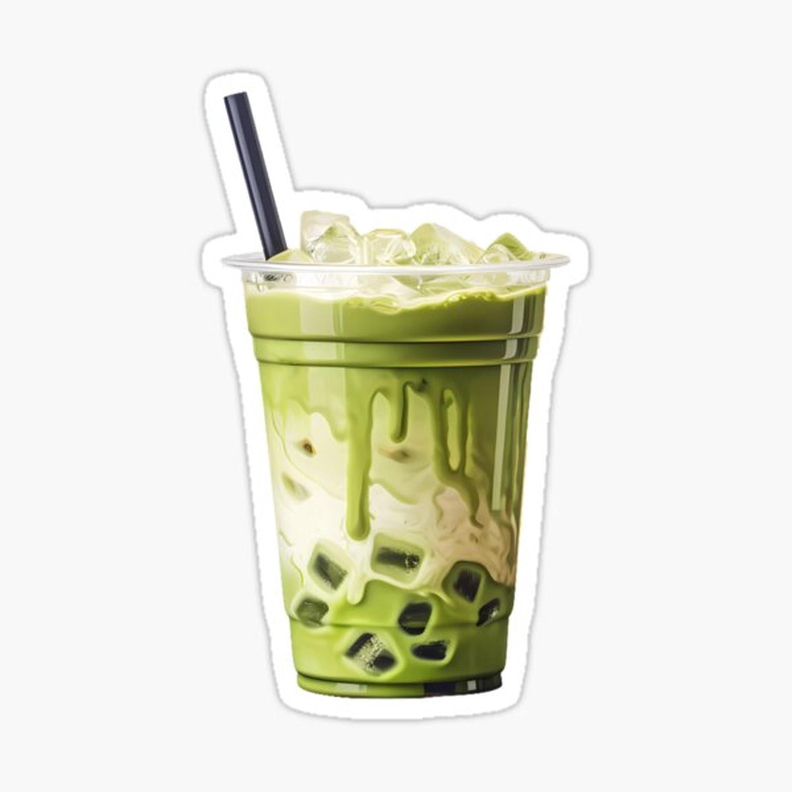 iced matcha latte (2)