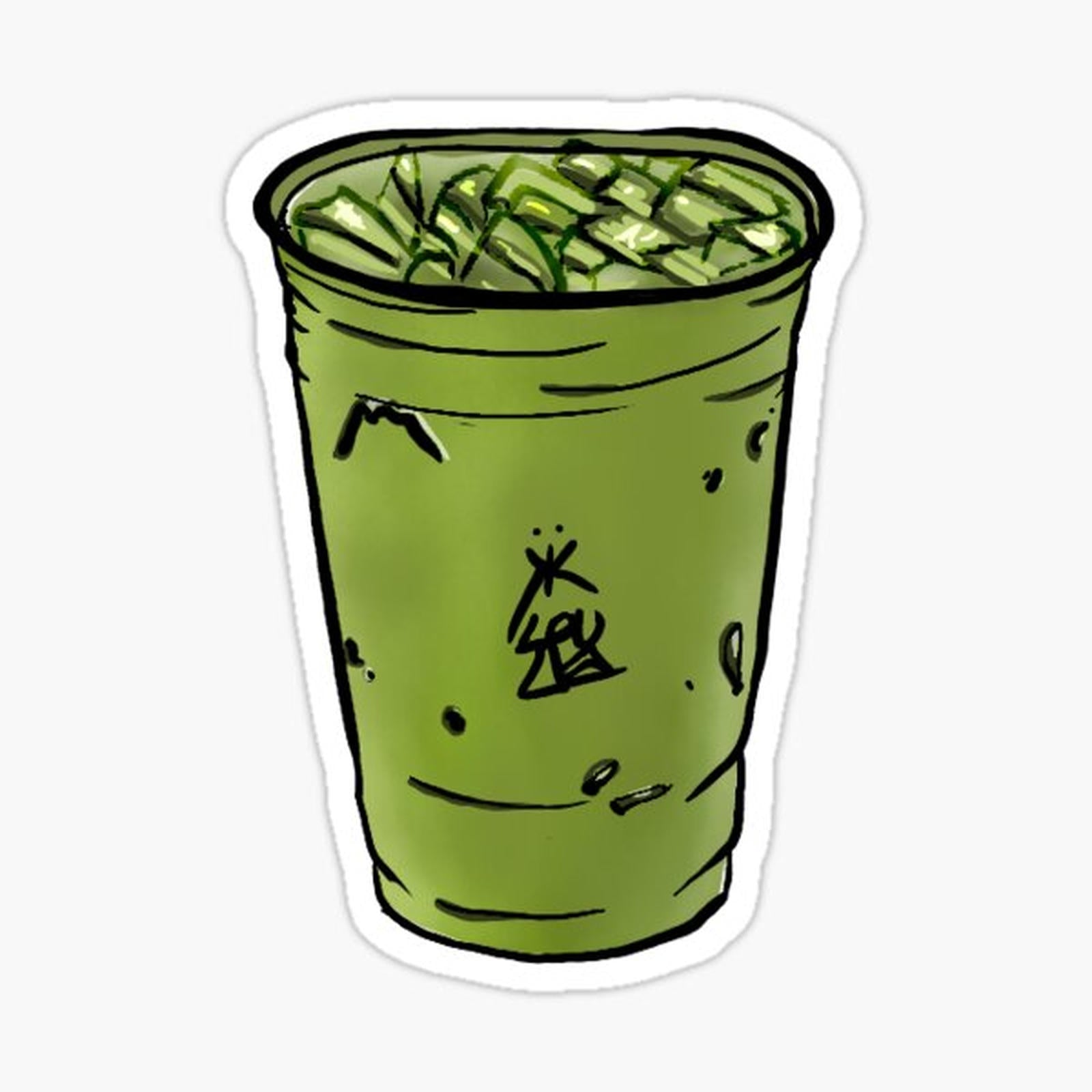 iced matcha tea