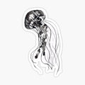 Inked Jellyfish