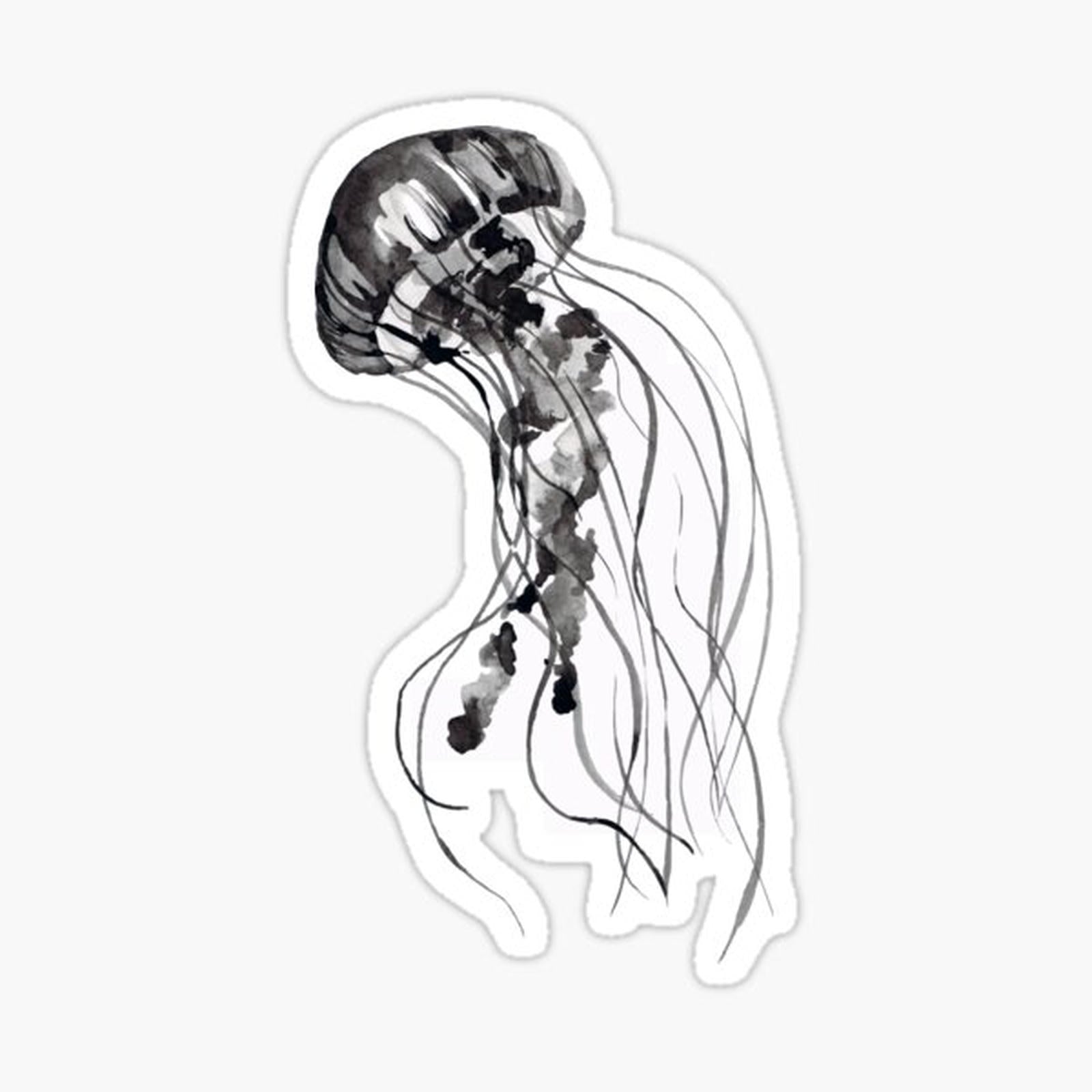 Inked Jellyfish