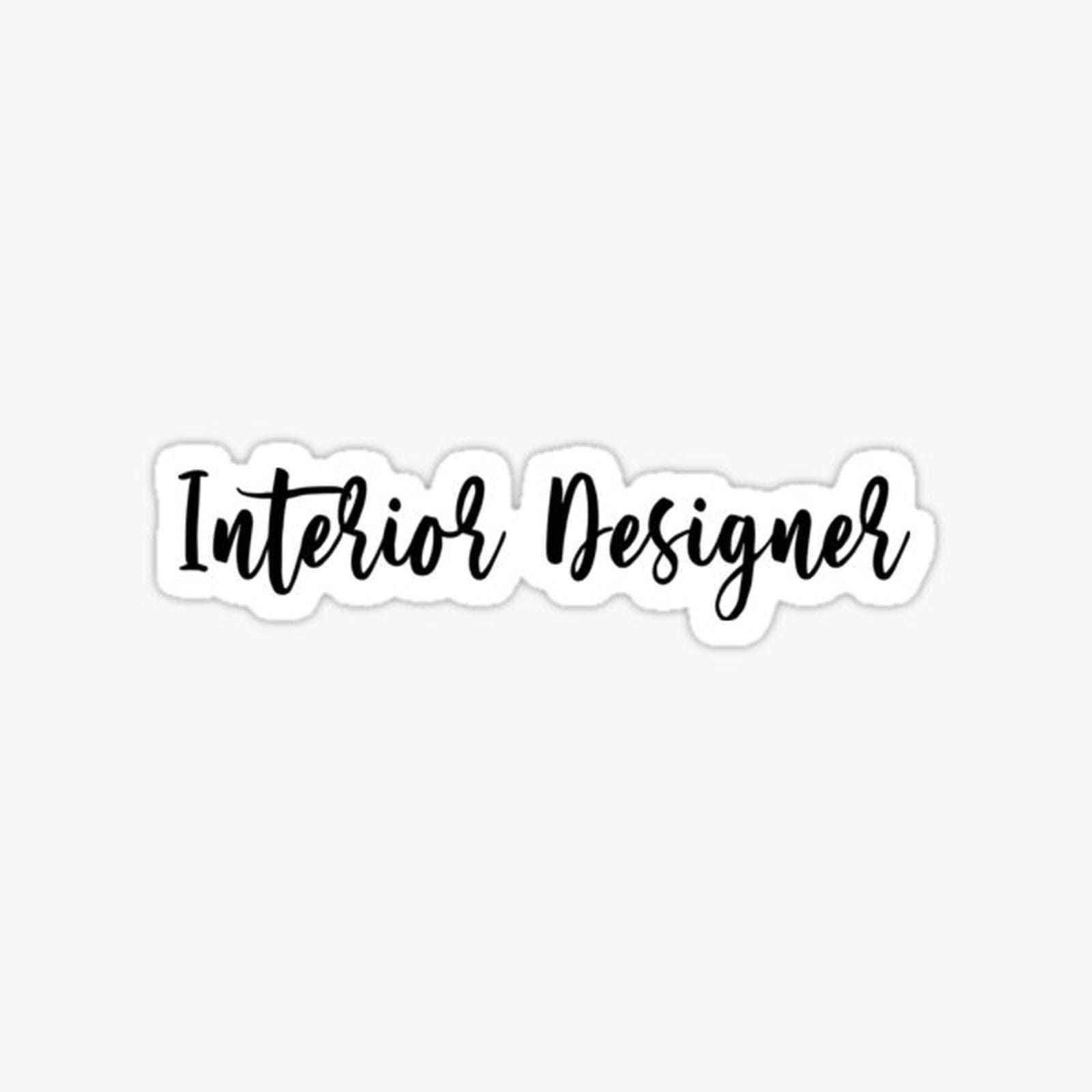 Interior Designer in script