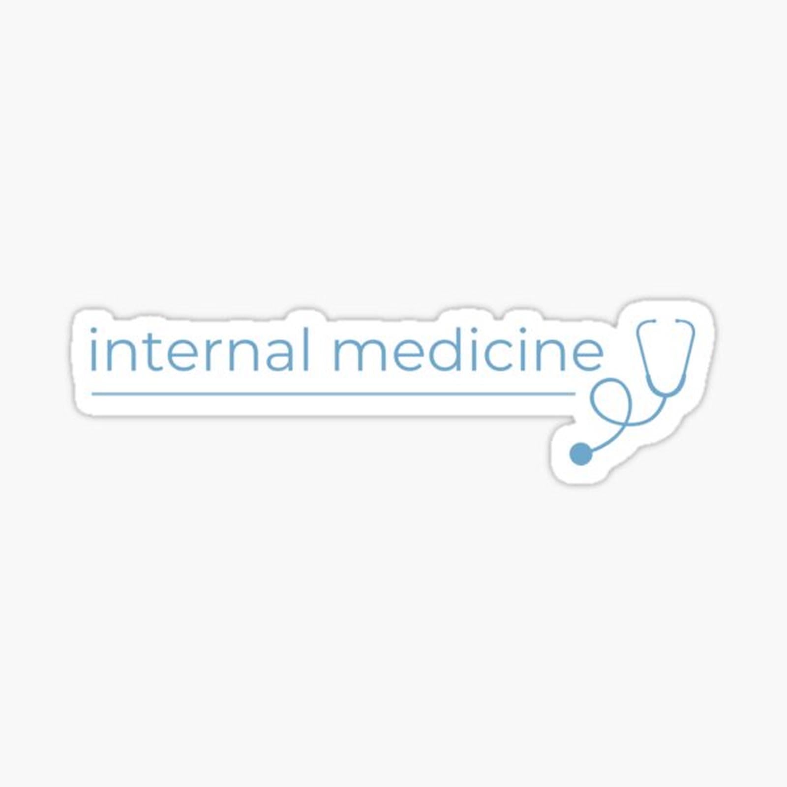 Internal medicine stethoscope