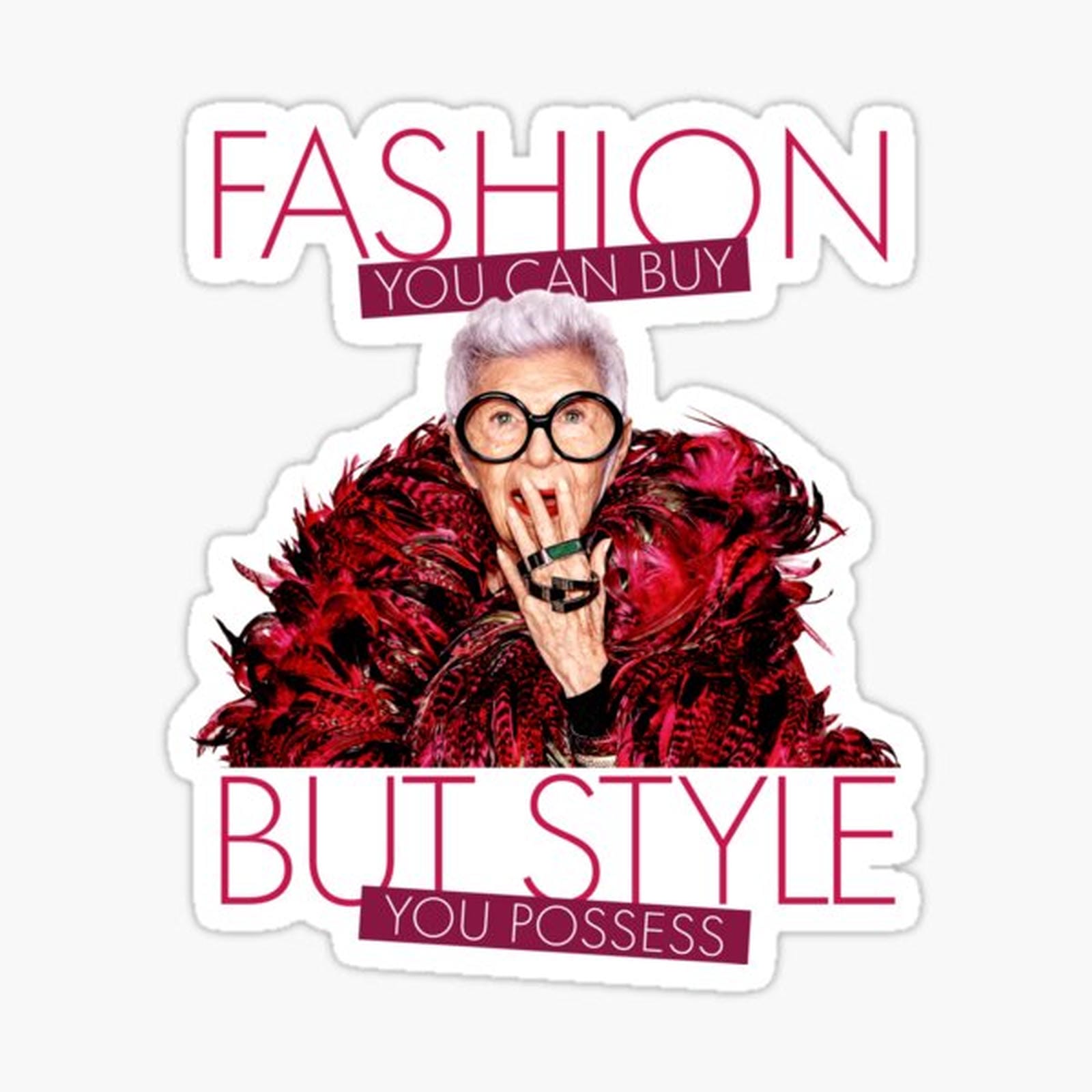IRIS APFEL fashionista
