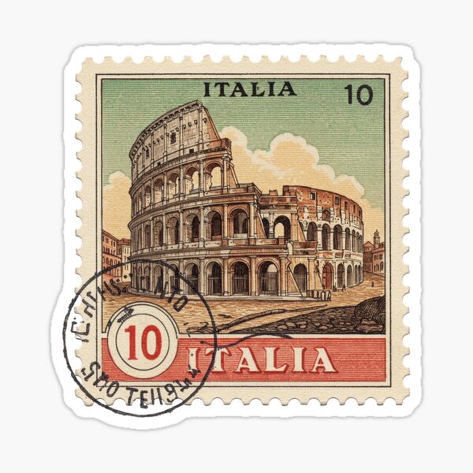 Italy Rome Postage