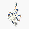 Andy Pages Catch - Dodgers World Series - Game 7 Saving The Catch