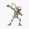 Badminton Dabbing Skeleton Halloween Costume Shuttlecock Badminton Funny Apparel