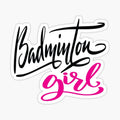 Badminton Girl 12