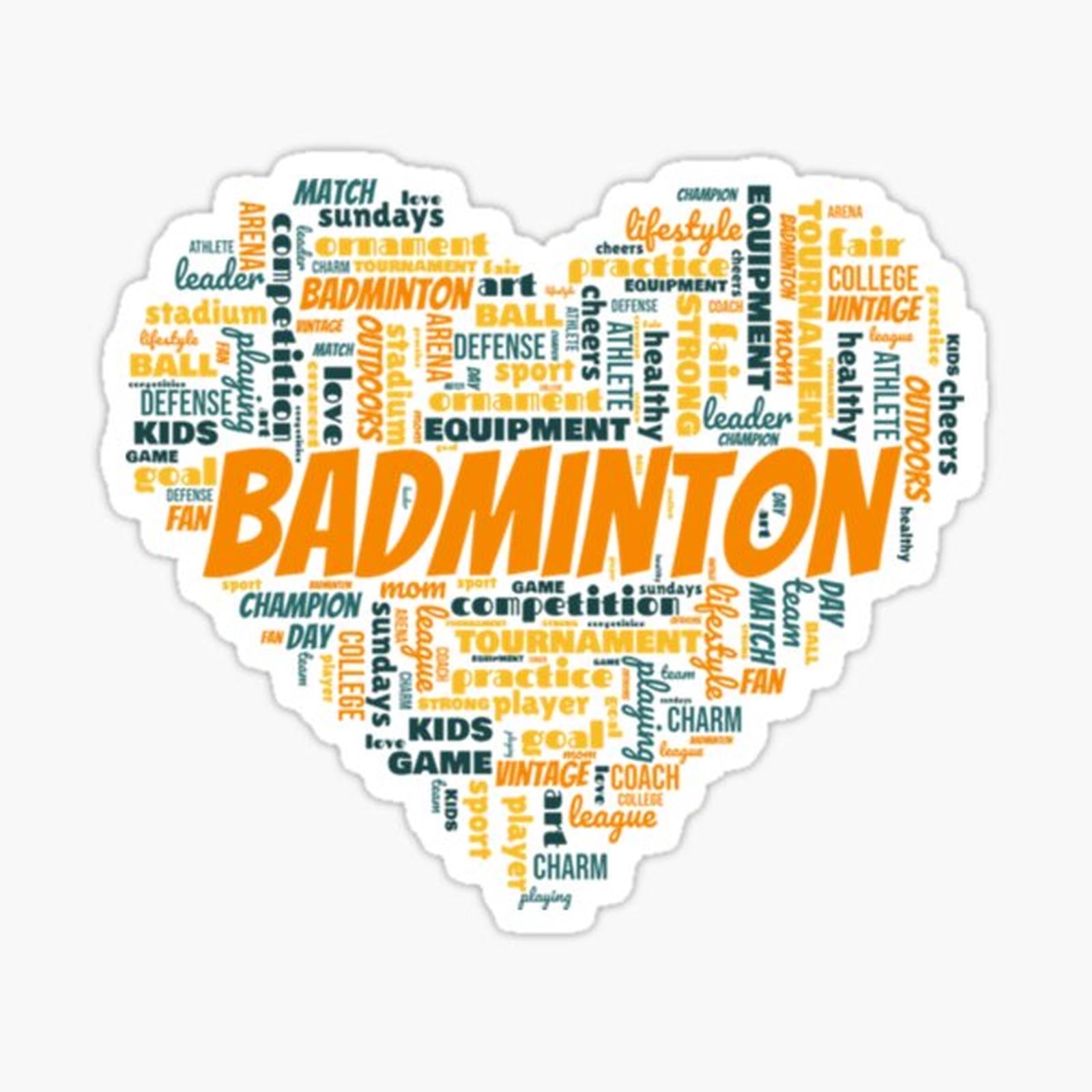 Badminton Heart