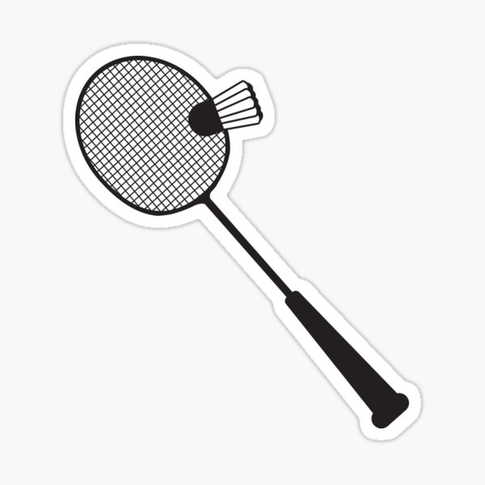 Badminton Player Minimalist Design