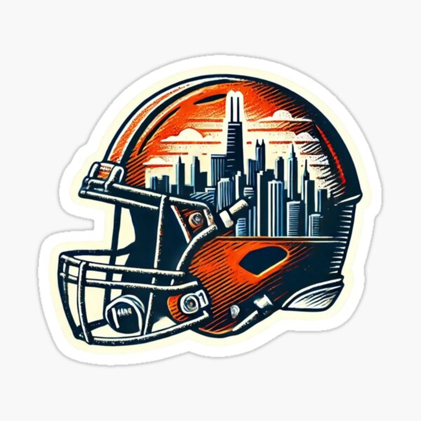 Chicago Bears Helmet