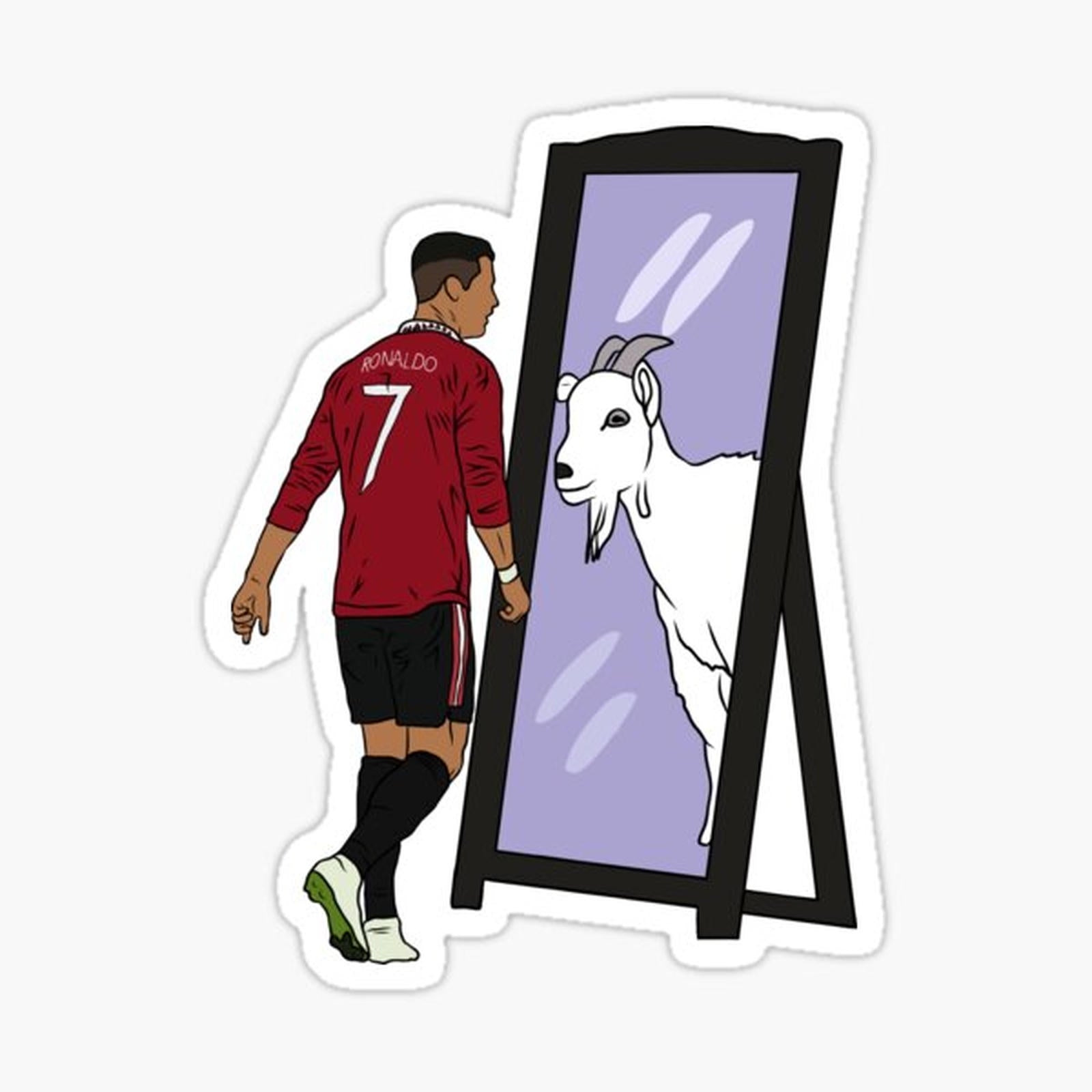 Cristiano Ronaldo Mirror GOAT