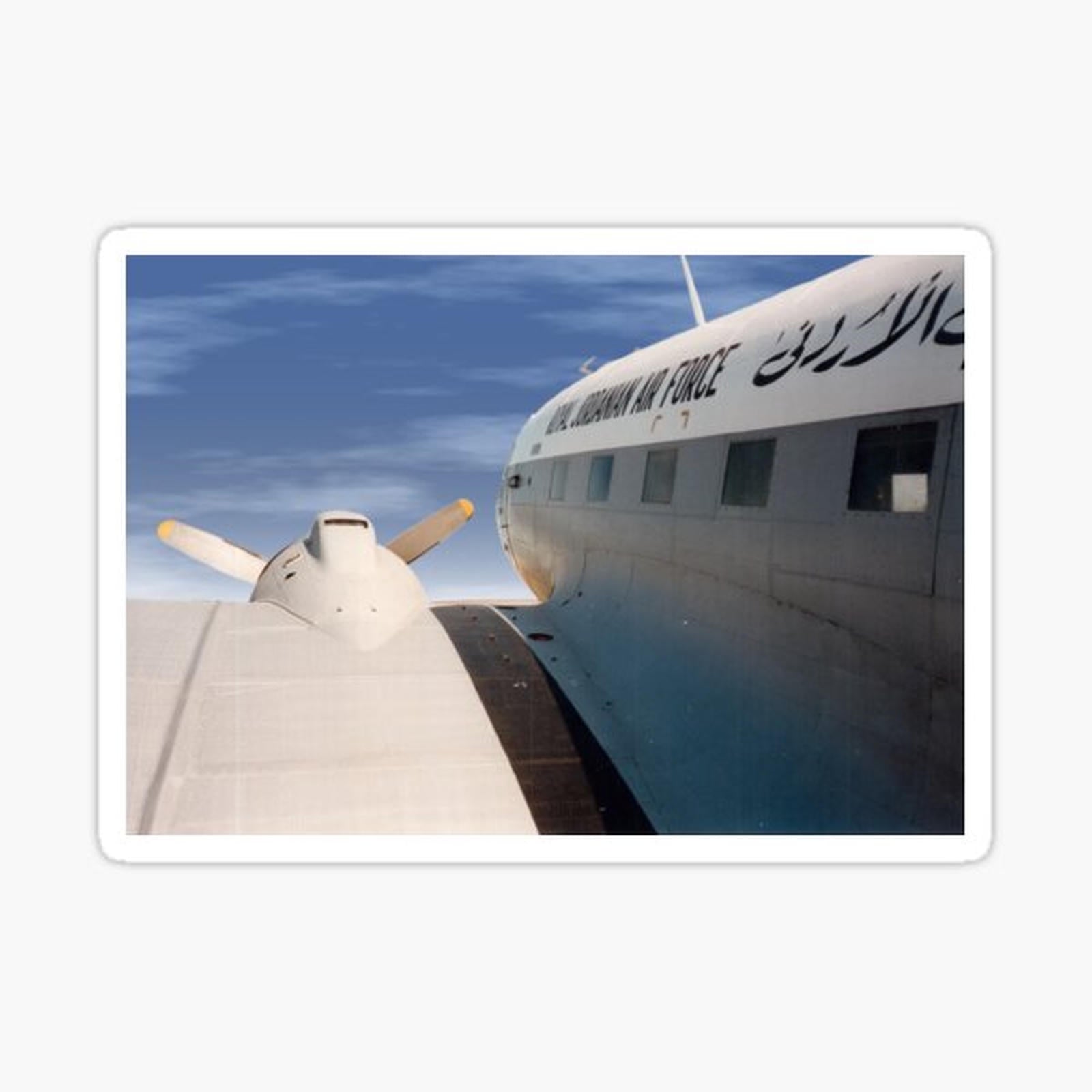 Dakota transport aircraft of the Jordanian Air Force