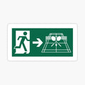 Emergency Exit to the Court