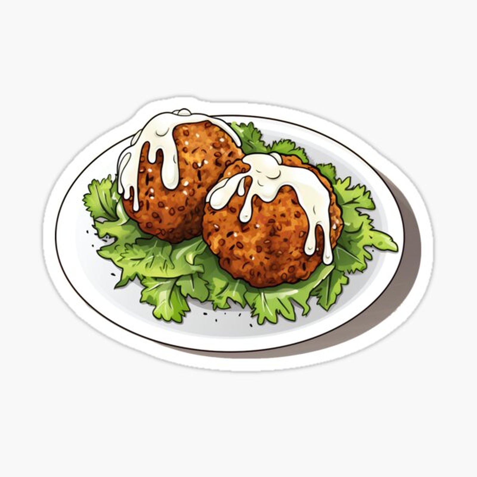 Falafel designed and sold by FTS-Studio