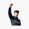 George Russell Mercedes F1 Podium