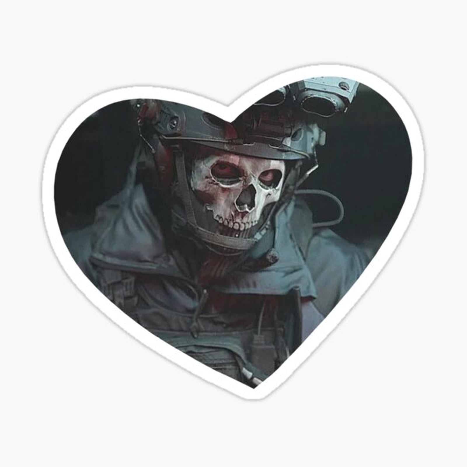 Ghost in heart shape