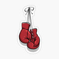 Hanging gloves