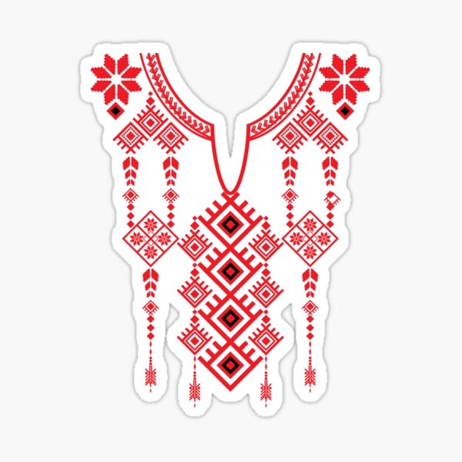 Jordanians Embroidery Dress For  Women Girls