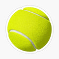 Tennis ball Sticker