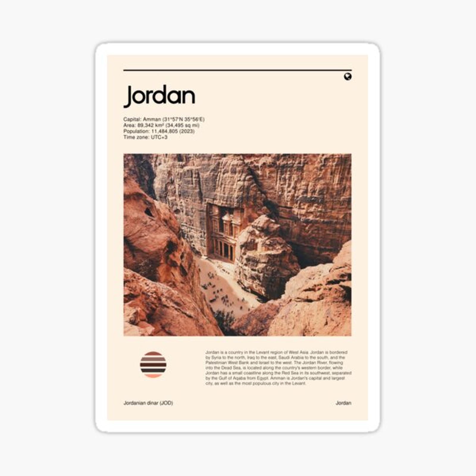 Visit Jordan (Travel poster)