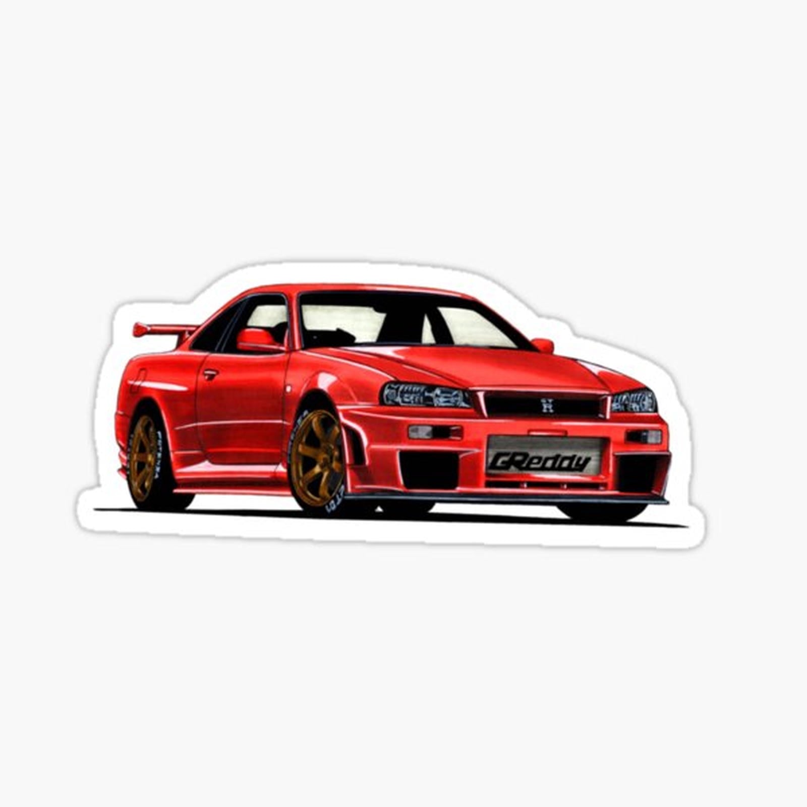 JDM legendary japanese car SKYLINE R34 Classic