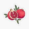 Juicy pomegranate fruits