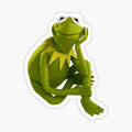 Kermit the Frog sticker