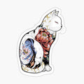 Kitsune Cat Tattoo