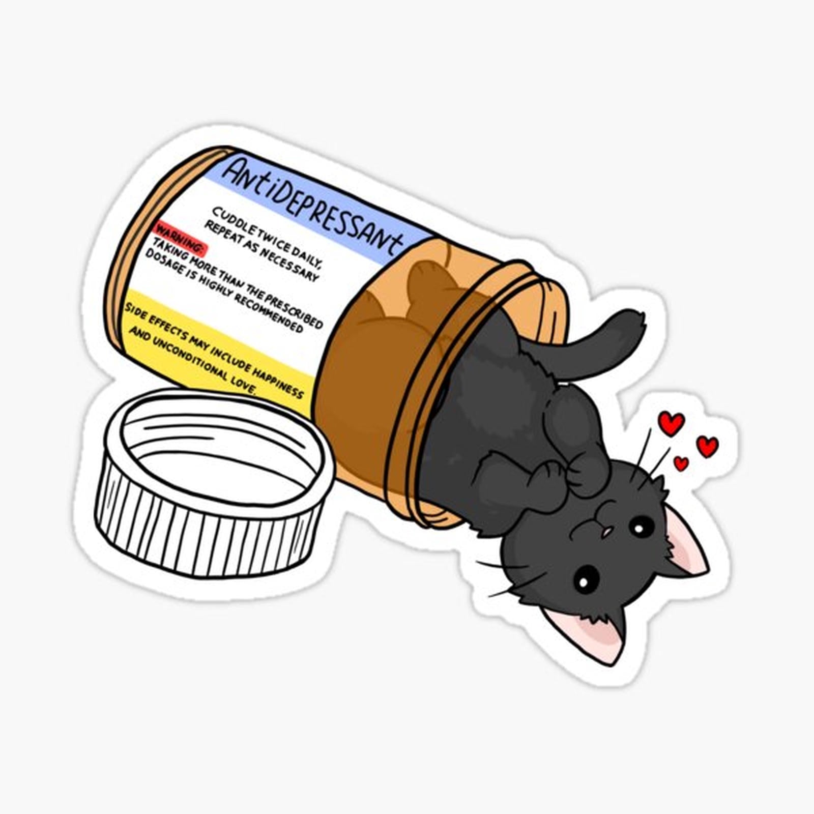 kitty antidepressant love medicine